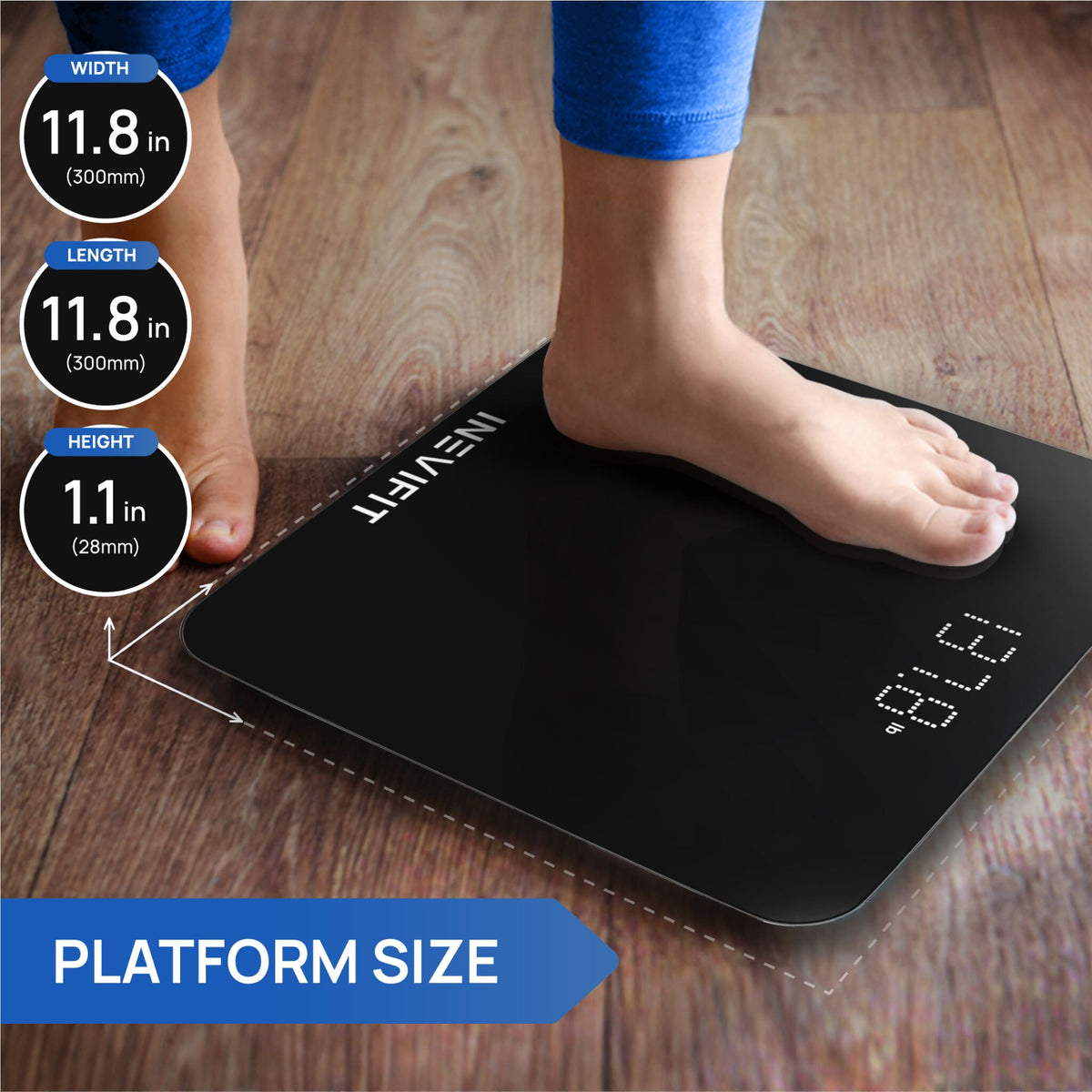 INEVIFIT Digital Body Weight Scale