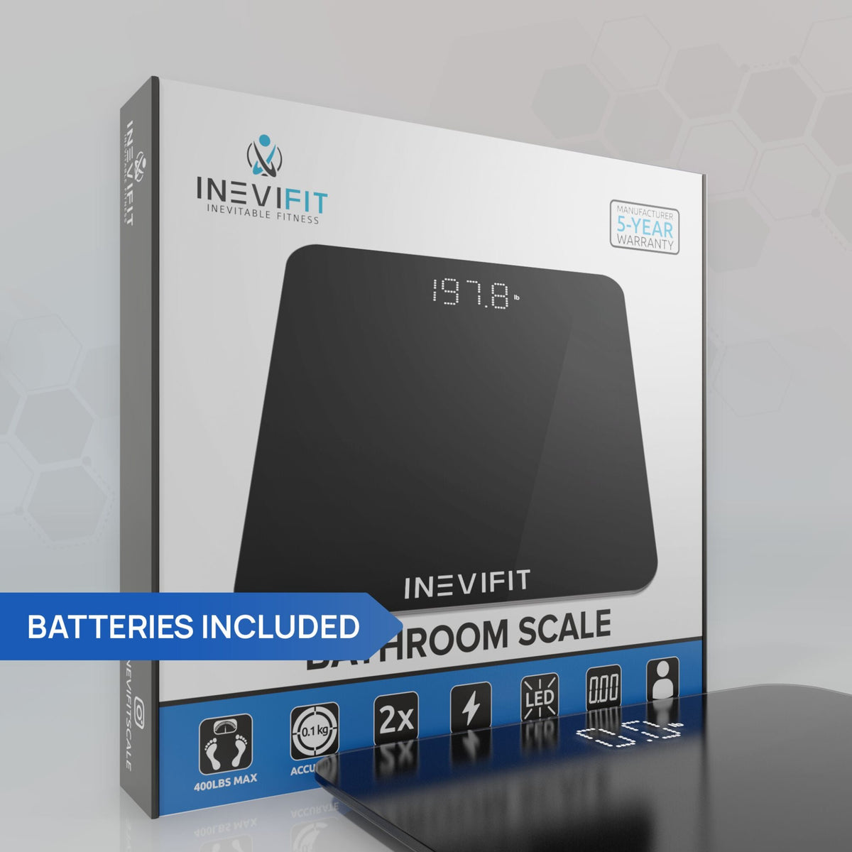 INEVIFIT Digital Body Weight Scale