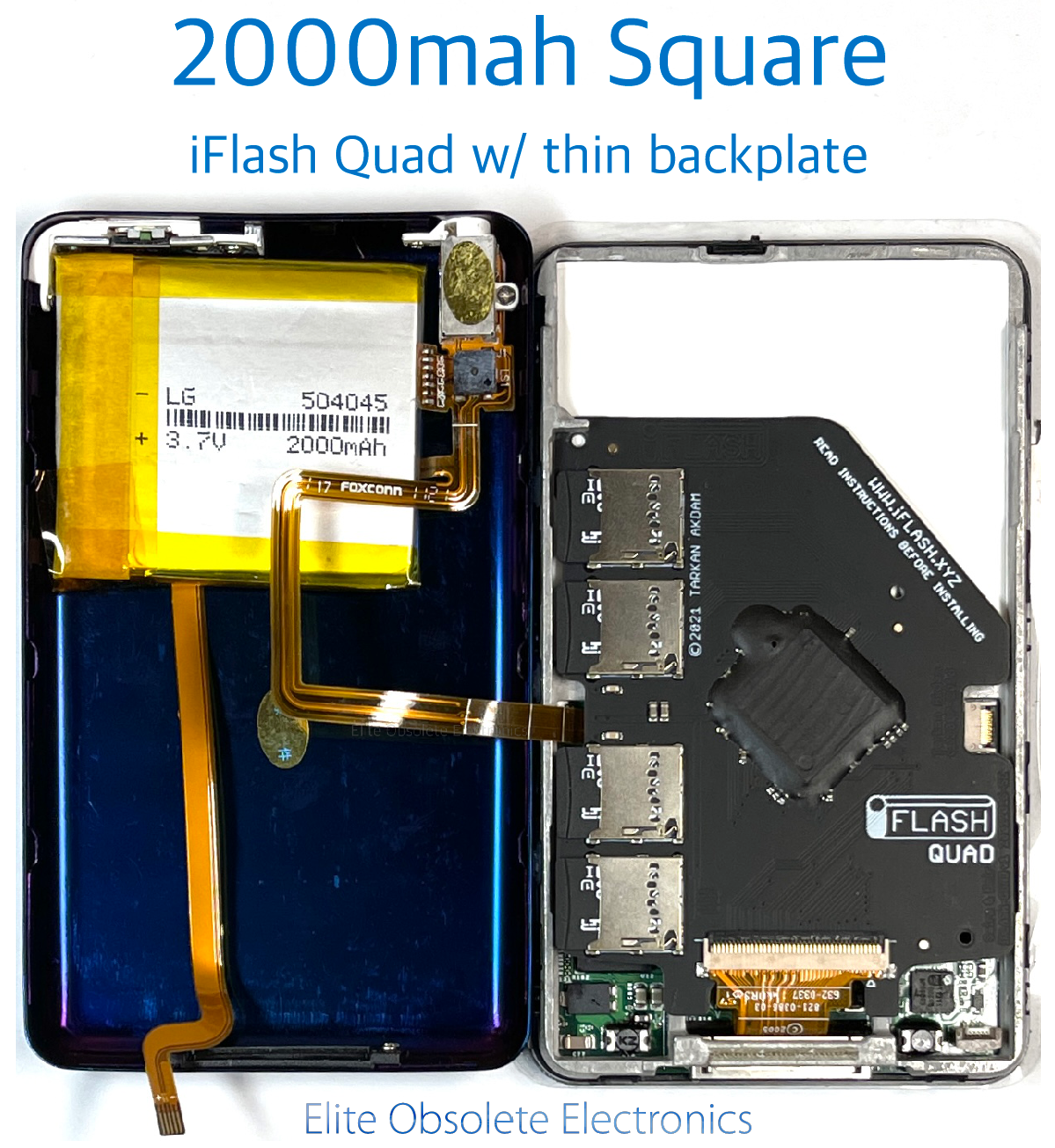 Elite Obsolete Electronics iPod MicroSD Storage Adapter
