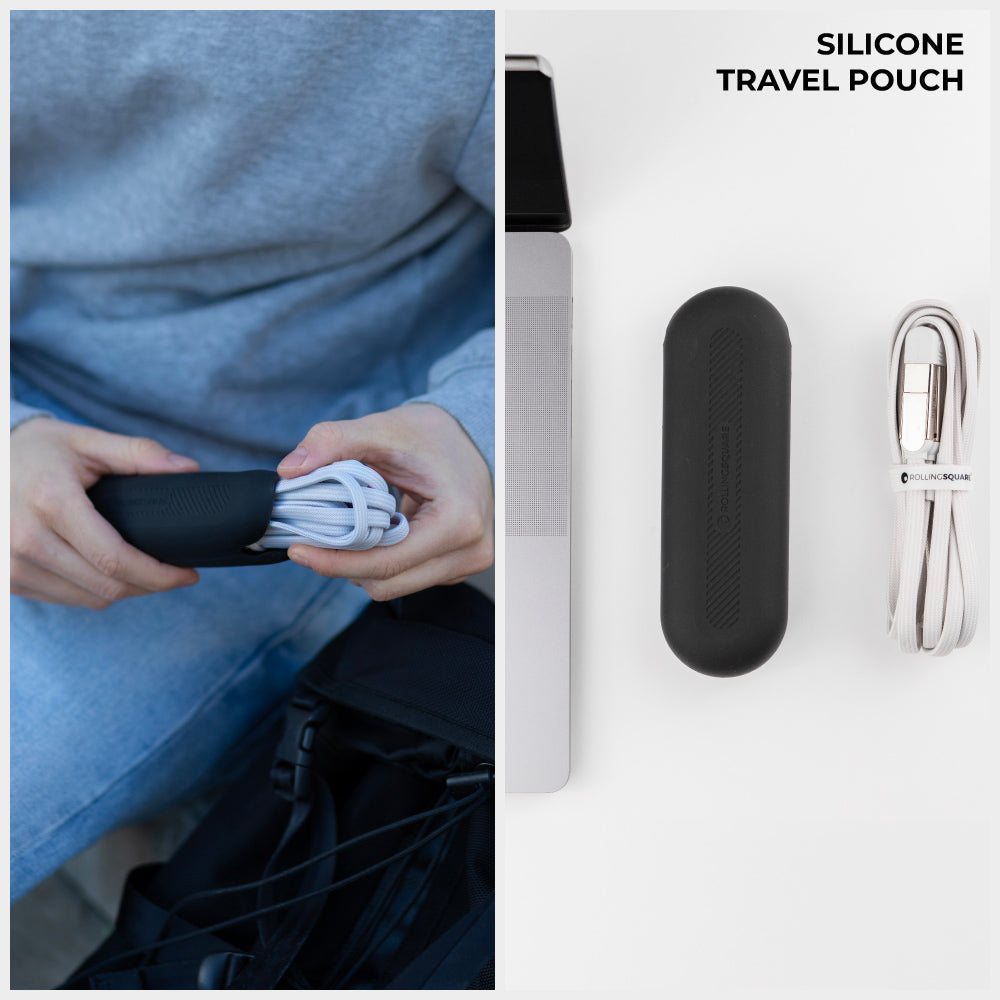 Rolling Square Multi-Connector USB Charging and Data Cable