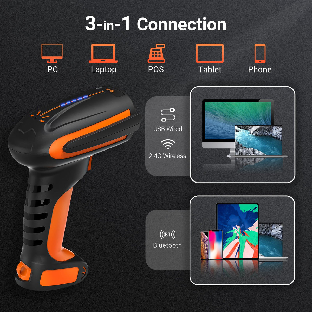 Tera Handheld Barcode Scanner