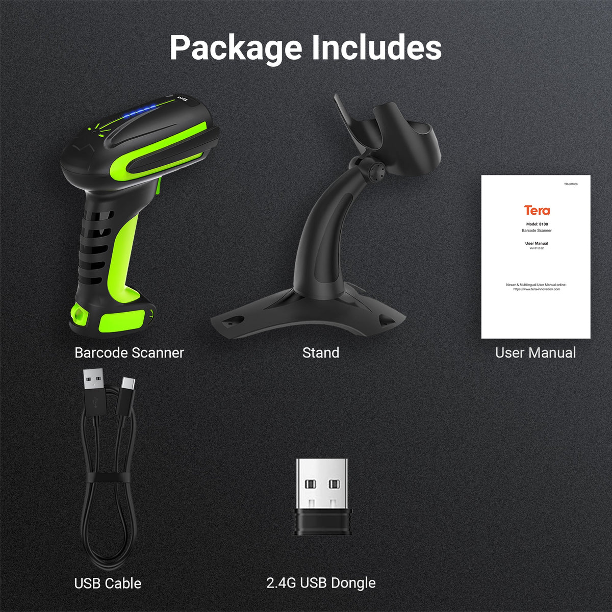 Tera Handheld Barcode Scanner