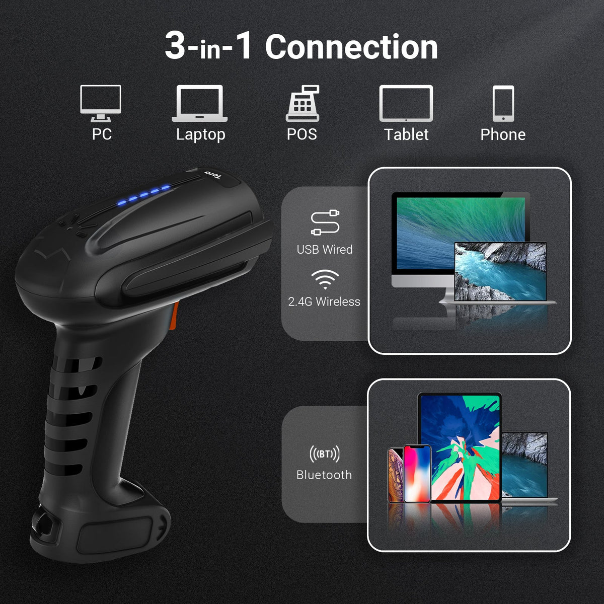 Tera Handheld Barcode Scanner