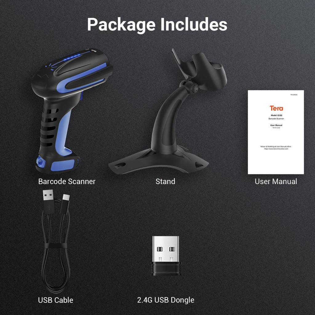 Tera Handheld Barcode Scanner