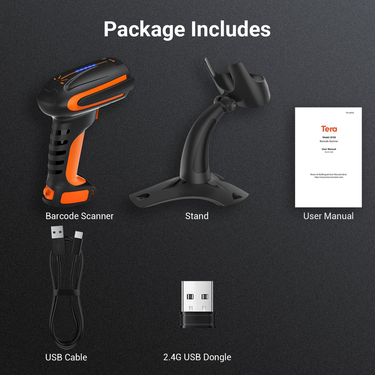 Tera Handheld Barcode Scanner