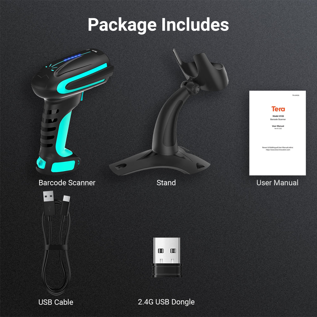 Tera Handheld Barcode Scanner