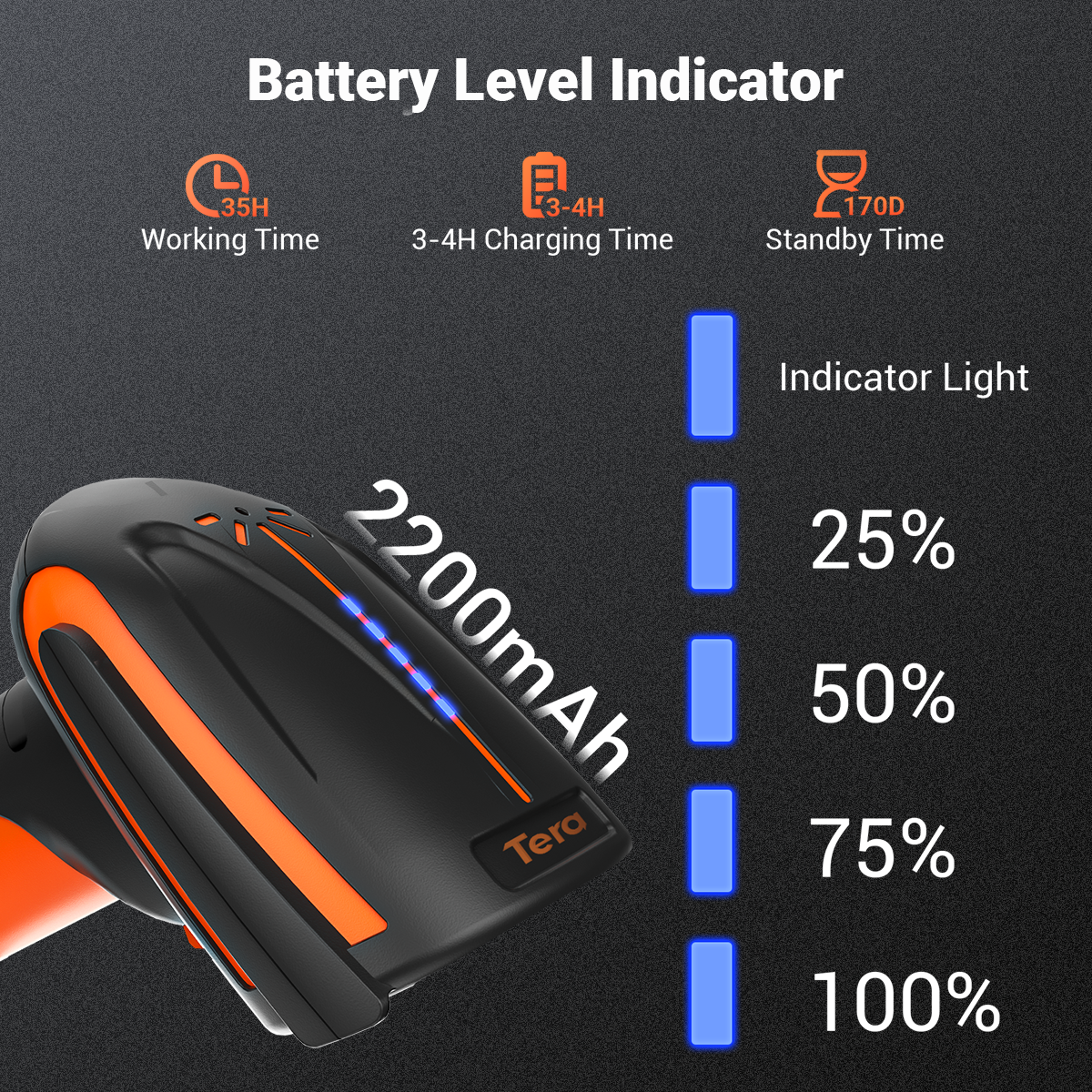 Tera Handheld Barcode Scanner