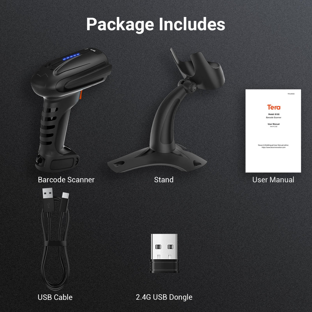 Tera Handheld Barcode Scanner