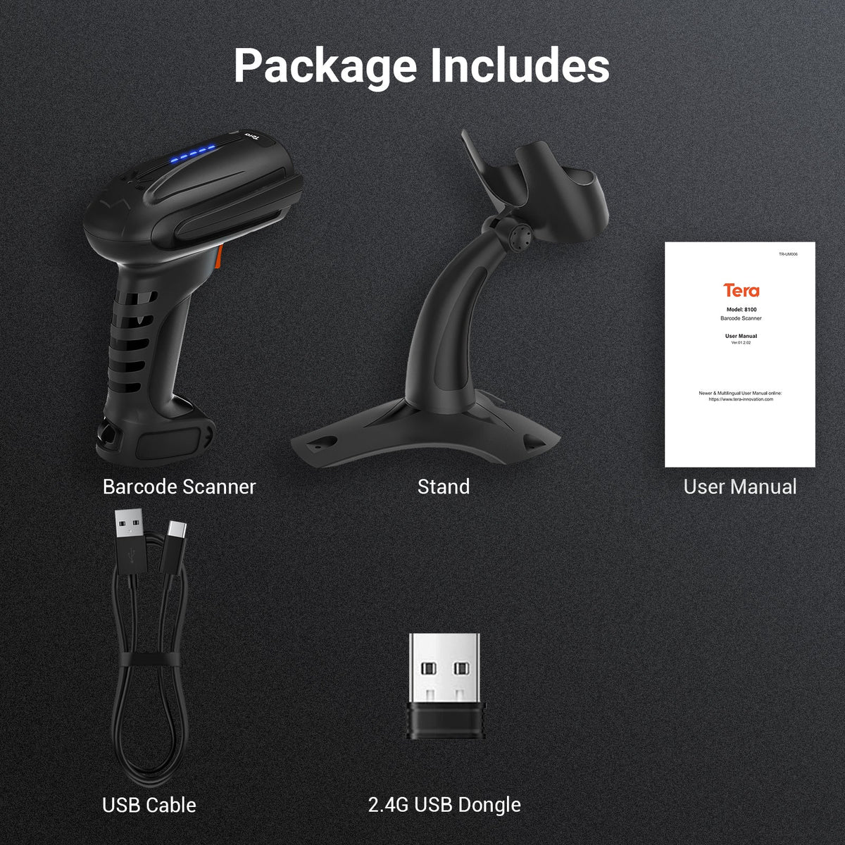 Tera Handheld Barcode Scanner