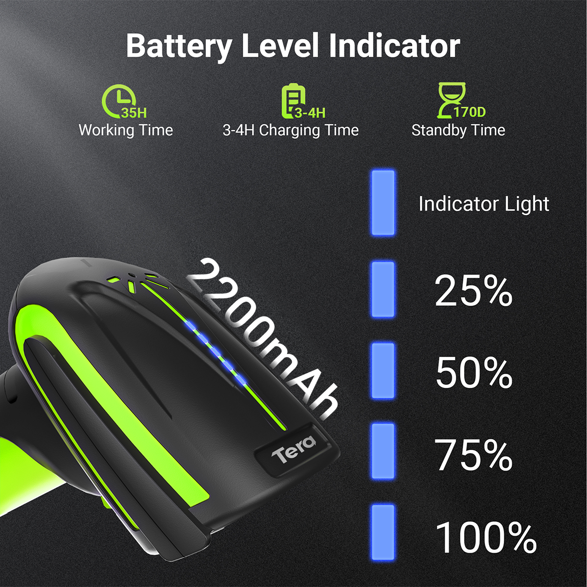 Tera Handheld Barcode Scanner