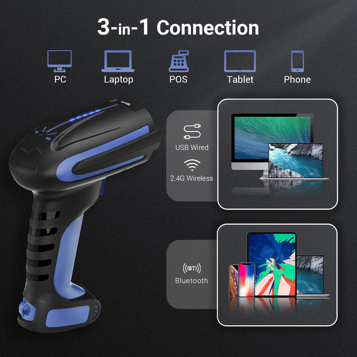 Tera Handheld Barcode Scanner