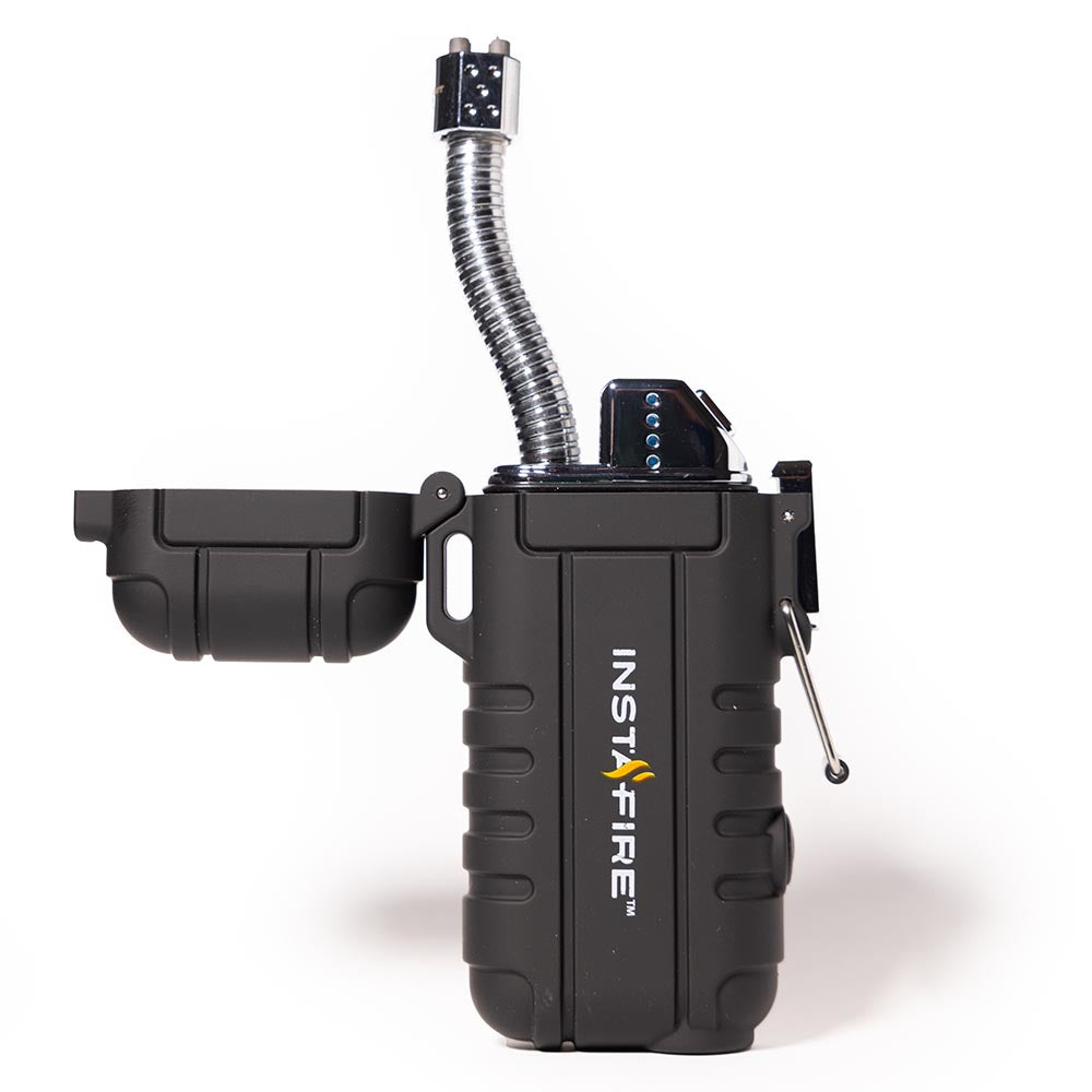 Instafire Rechargeable Plasma Lighter with Flashlight
