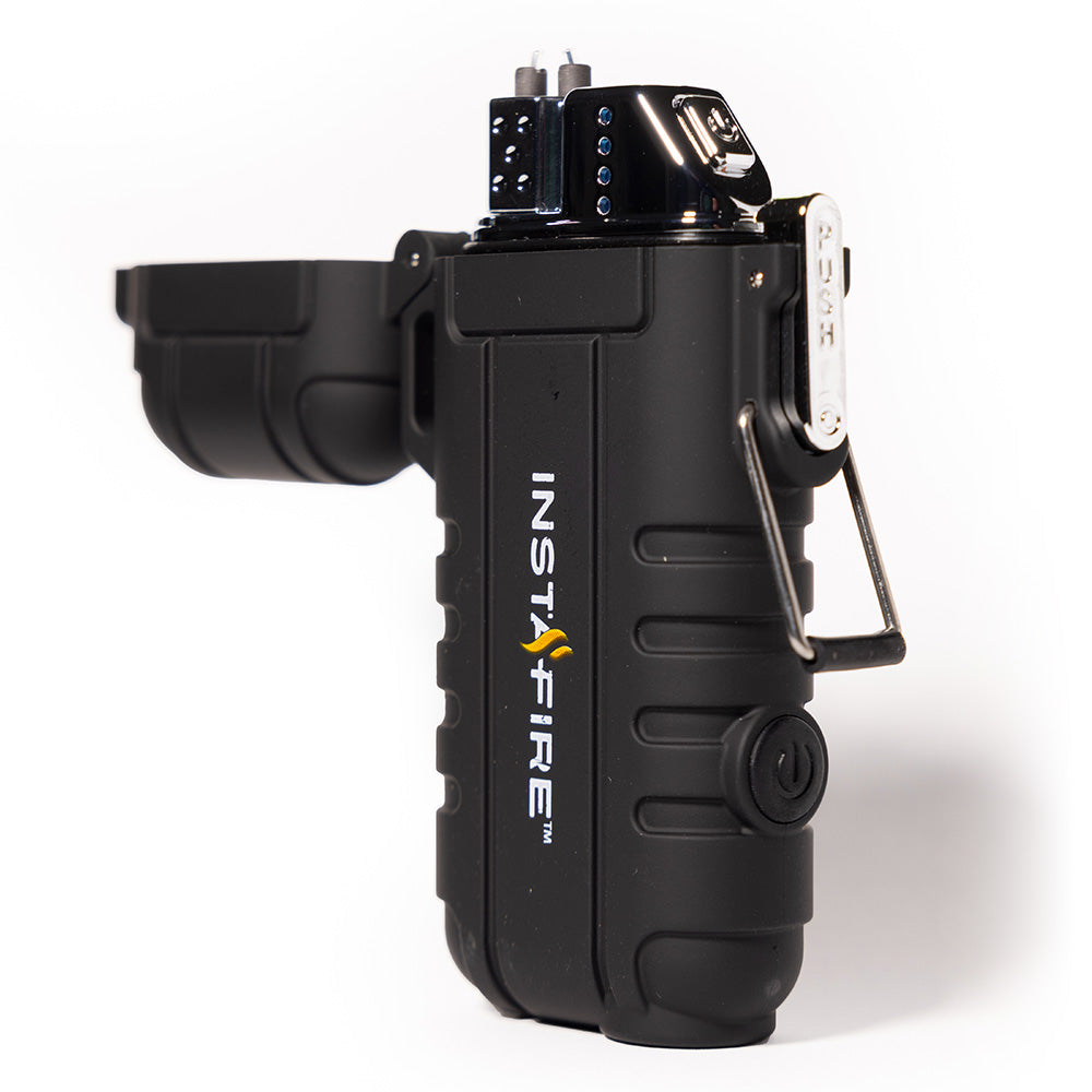 Instafire Rechargeable Plasma Lighter with Flashlight