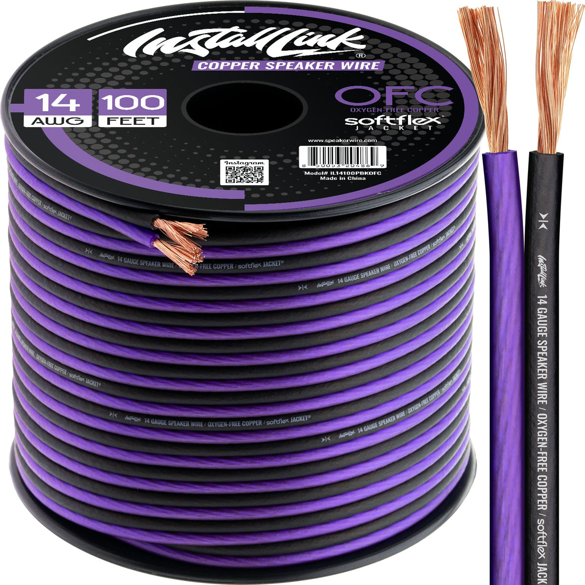 Install Link 14 AWG Speaker Wire