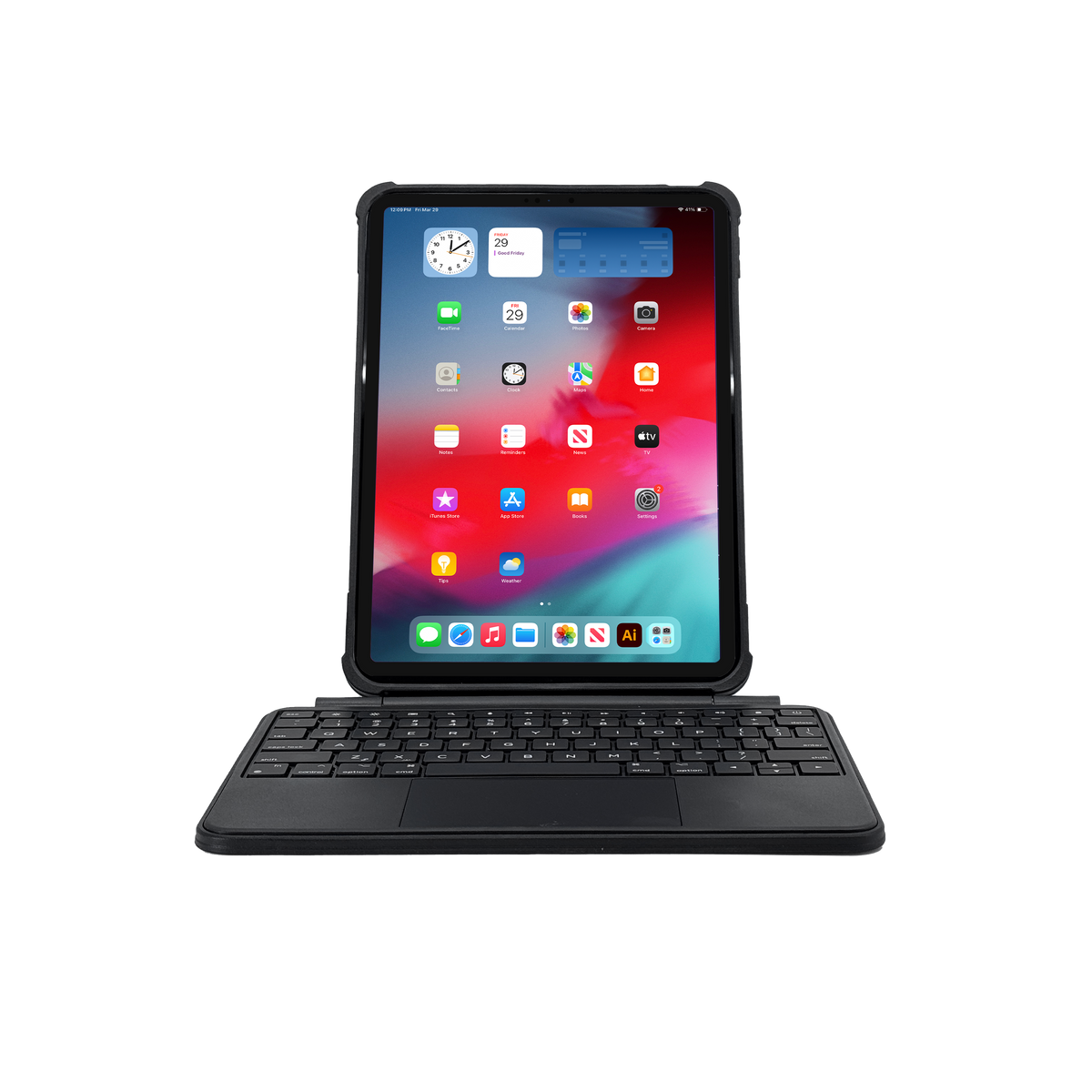 Macally Rugged iPad Keyboard Case