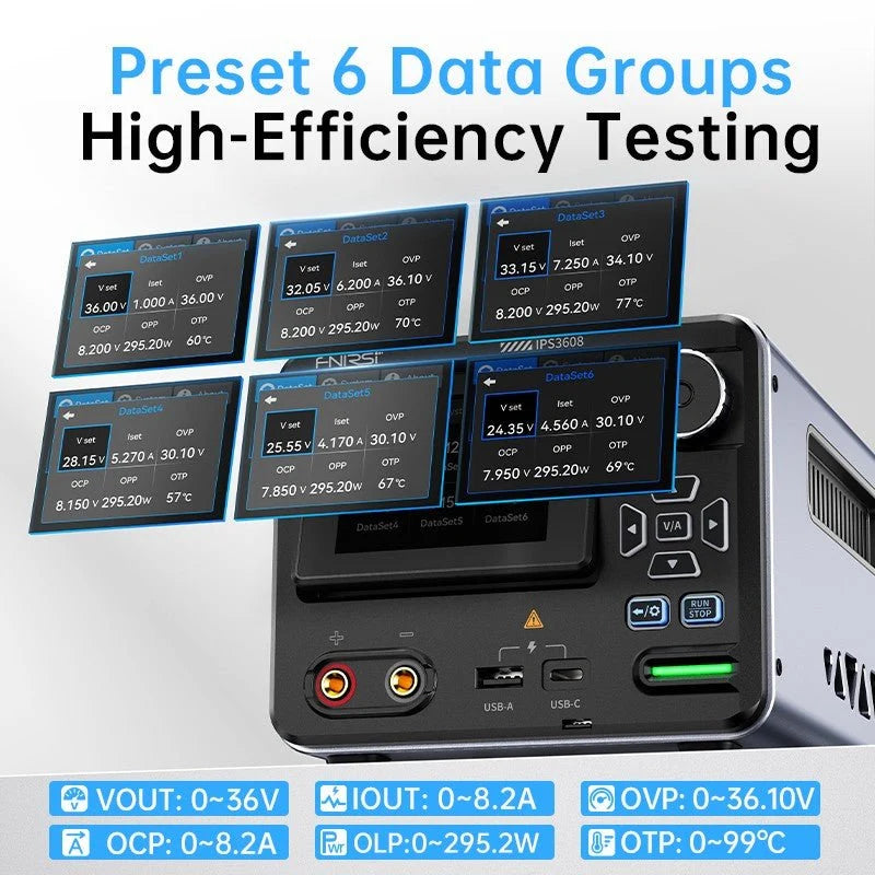 FNIRSI Adjustable Bench Power Supply