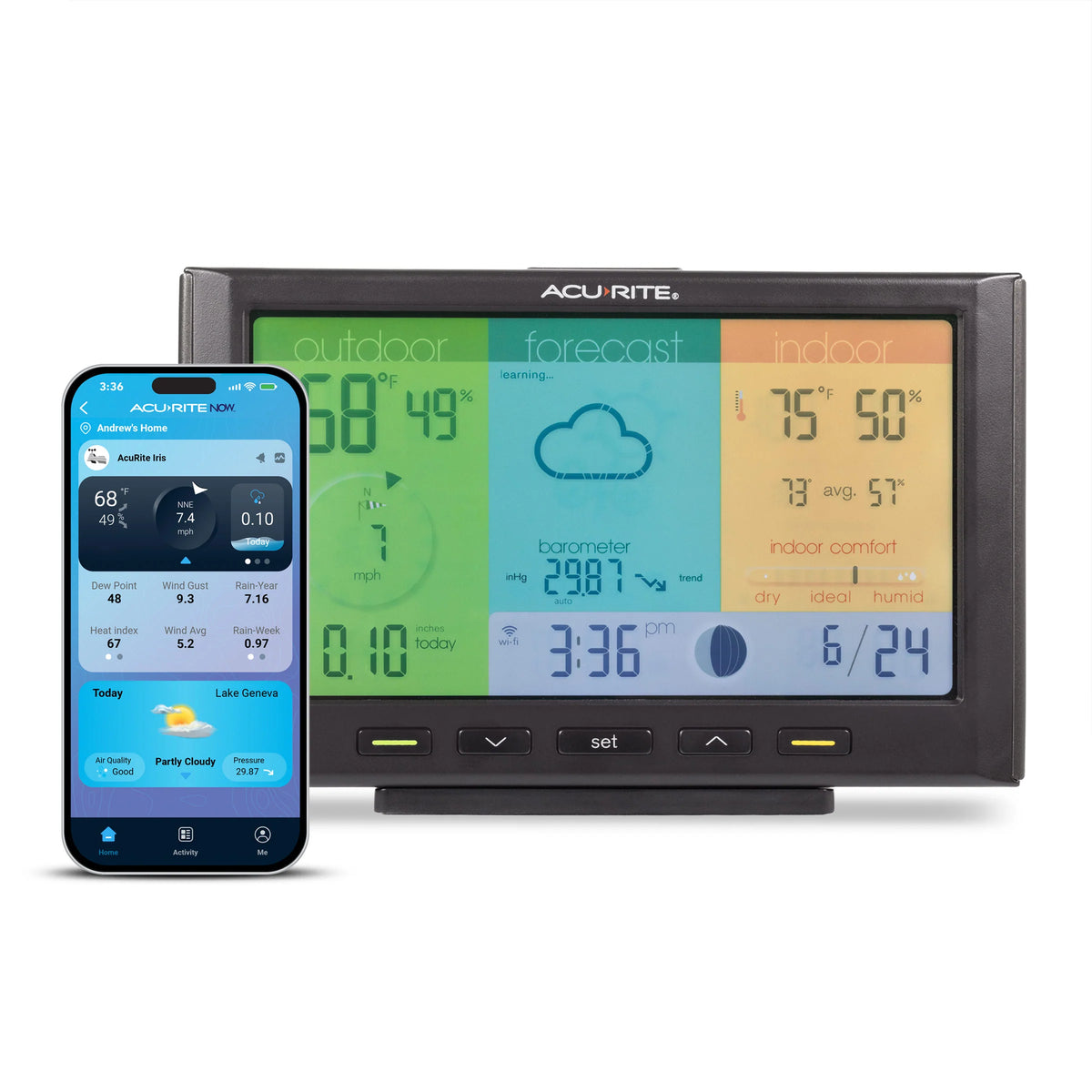 AcuRite Wi-Fi Weather Station Display