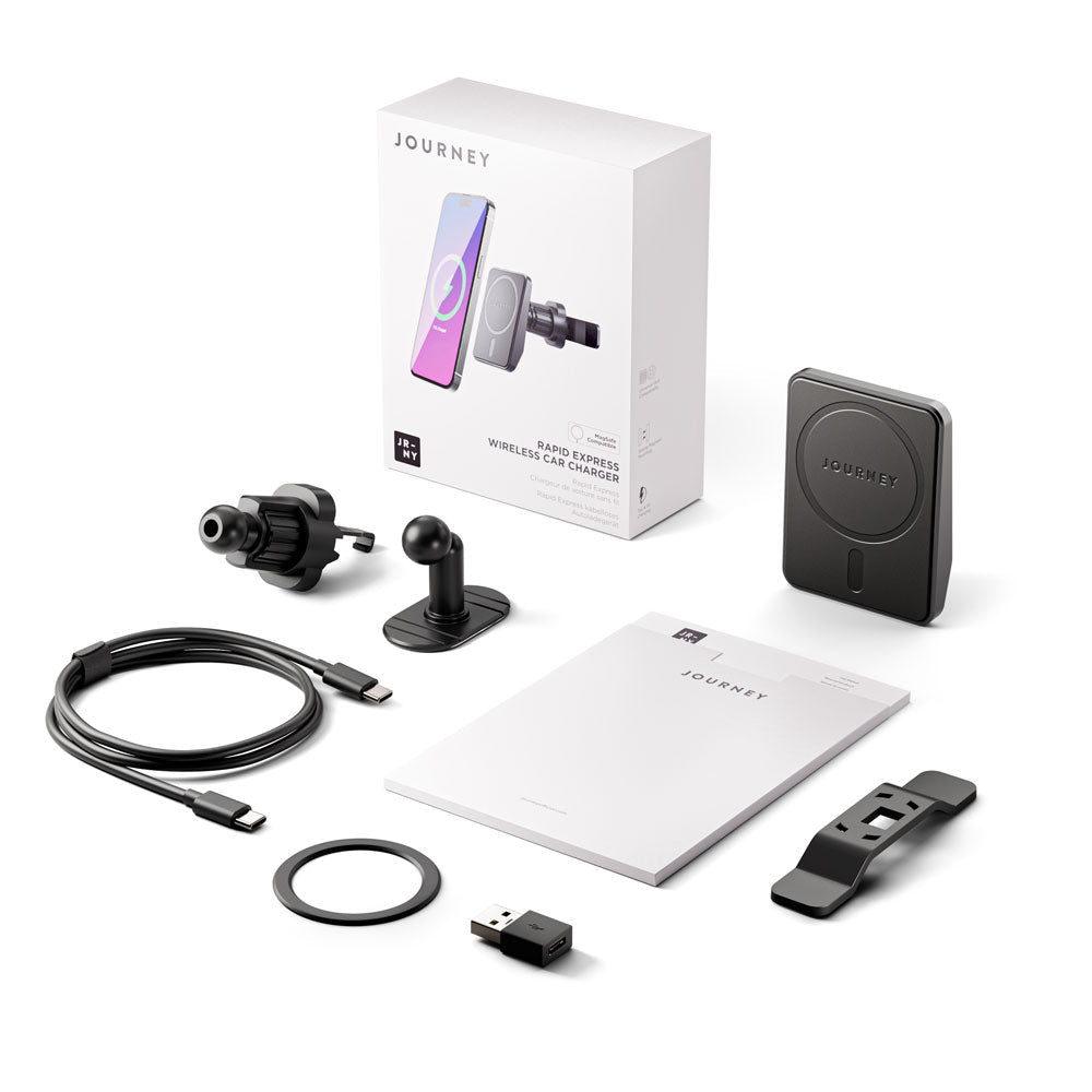 Journey Qi2 Magnetic Wireless Car Charger Mount