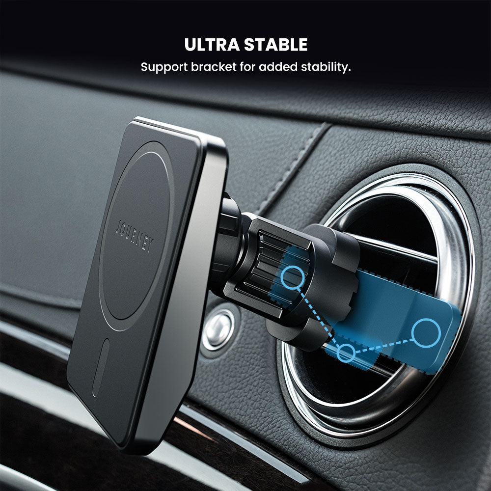 Journey Qi2 Magnetic Wireless Car Charger Mount