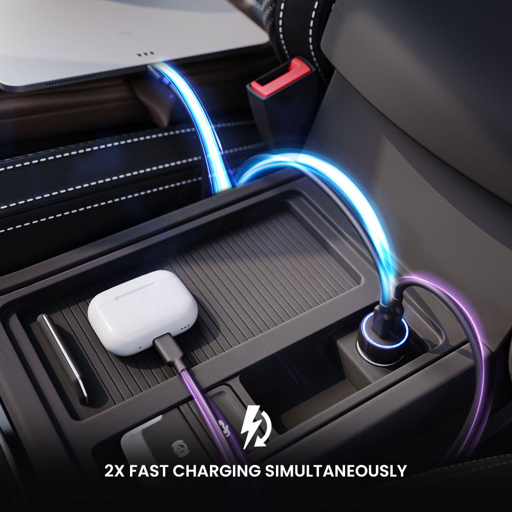 Journey Dual USB-C Car Charger