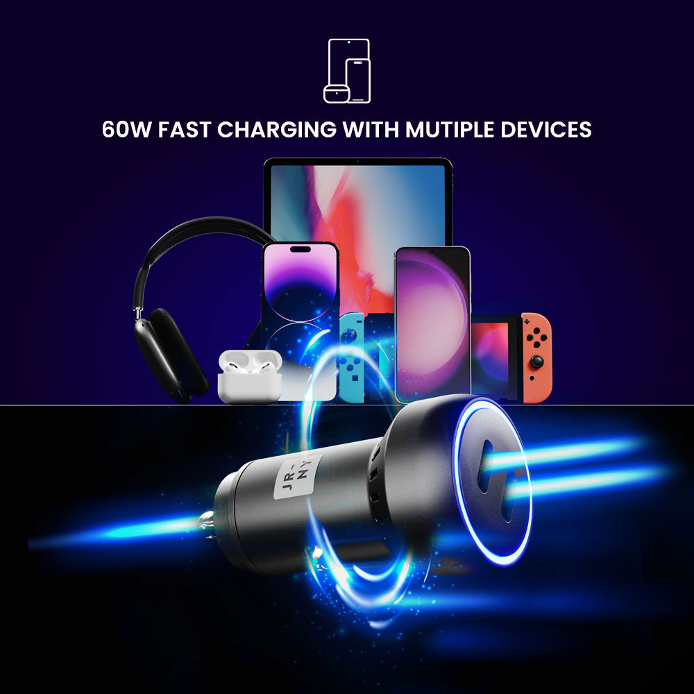 Journey Dual USB-C Car Charger