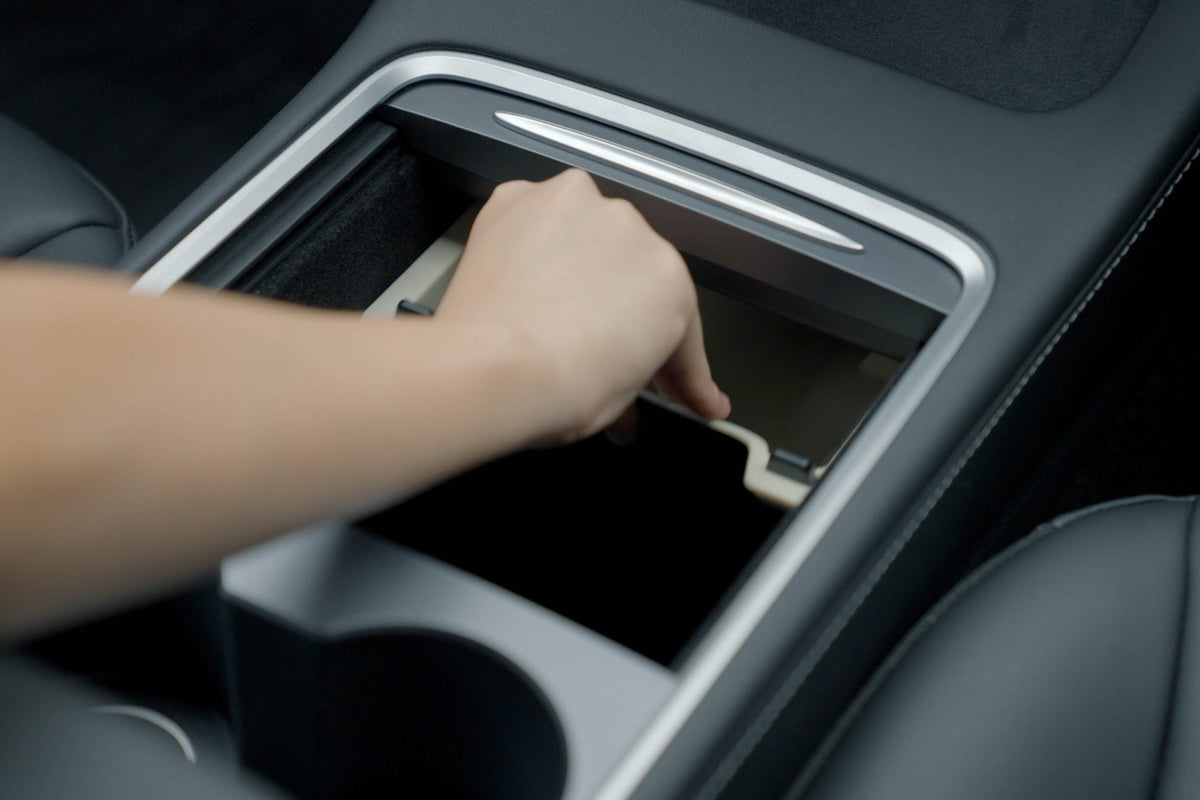 JOWUA LED Center Console Organizer Set