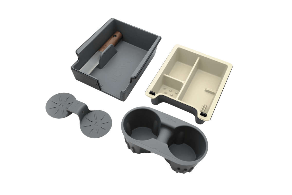 JOWUA LED Center Console Organizer Set