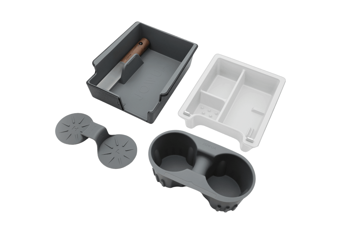 JOWUA LED Center Console Organizer Set