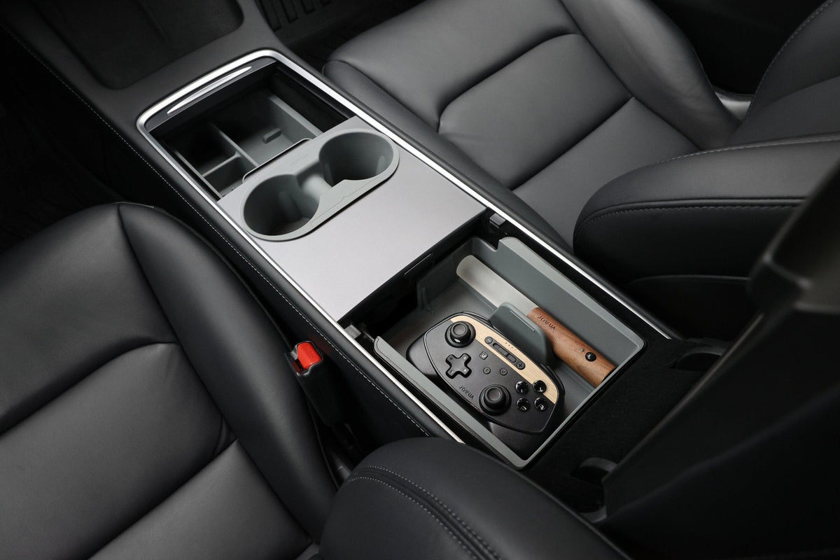 JOWUA LED Center Console Organizer Set