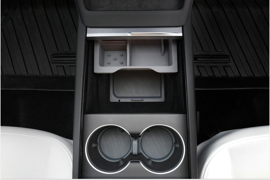 JOWUA LED Center Console Organizer Set