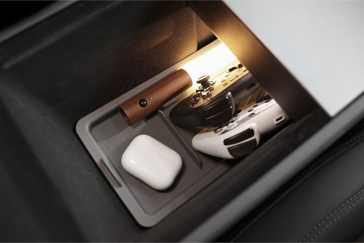 JOWUA LED Center Console Organizer Set