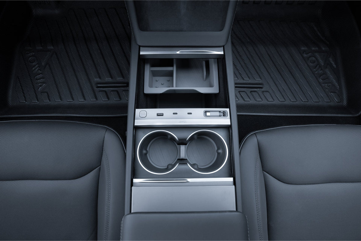 JOWUA LED Center Console Organizer Set