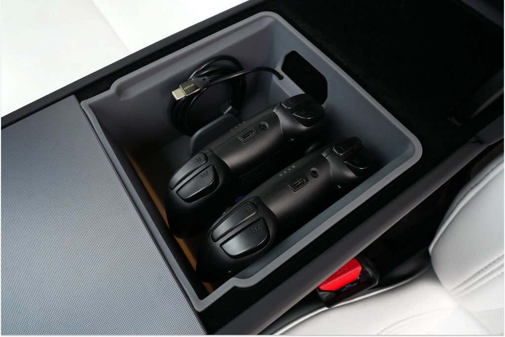 JOWUA LED Center Console Organizer Set
