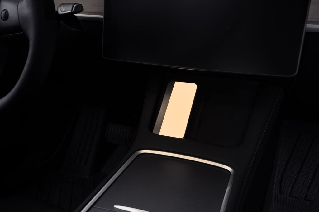 JOWUA LED Center Console Organizer Set
