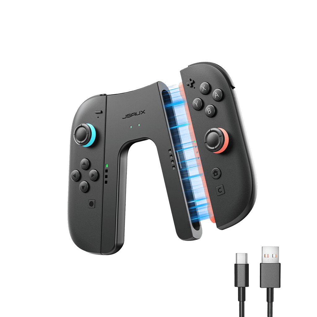JSAUX GAMING Joy-Con Charging Grip for Switch 2