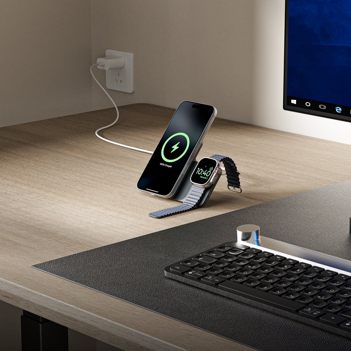 KUXIU 3-in-1 Qi2 Wireless Power Bank