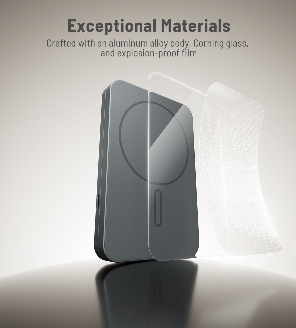 KUXIU 3-in-1 Qi2 Wireless Power Bank