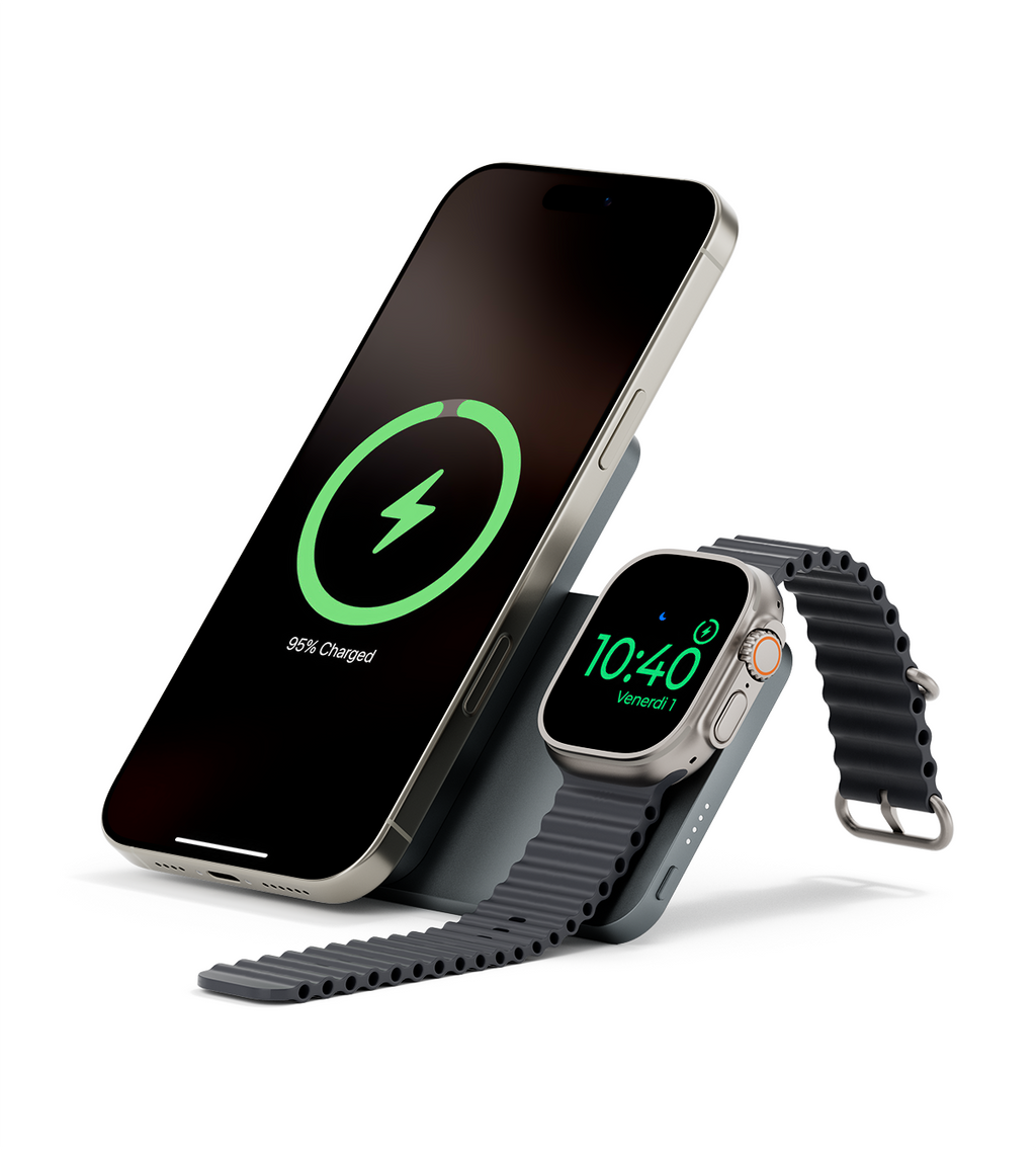 KUXIU 3-in-1 Qi2 Wireless Power Bank