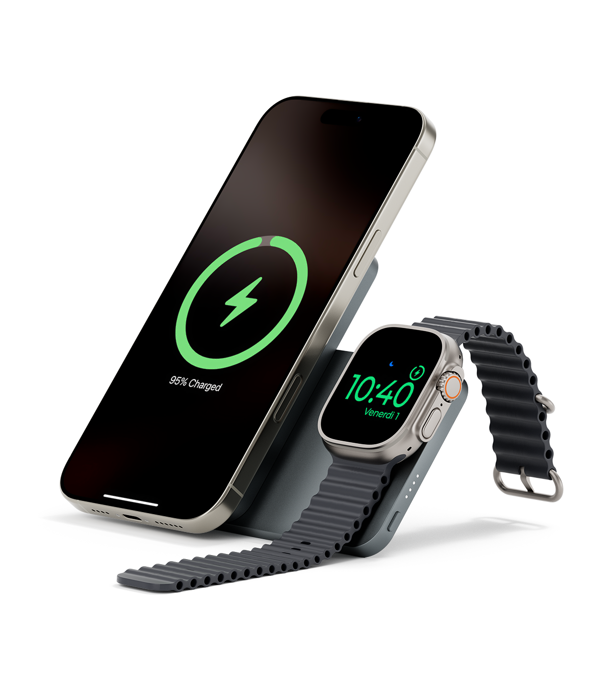 KUXIU 3-in-1 Qi2 Wireless Power Bank