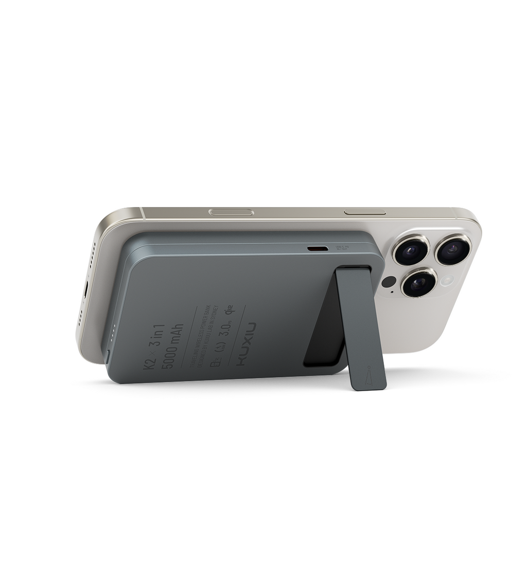 KUXIU 3-in-1 Qi2 Wireless Power Bank