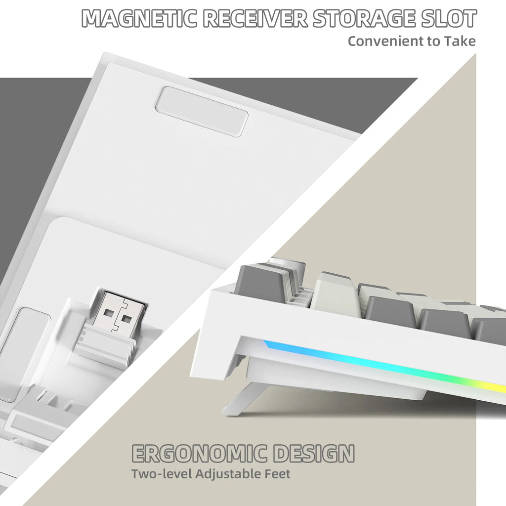 ATTACK SHARK Wireless Mechanical Keyboard
