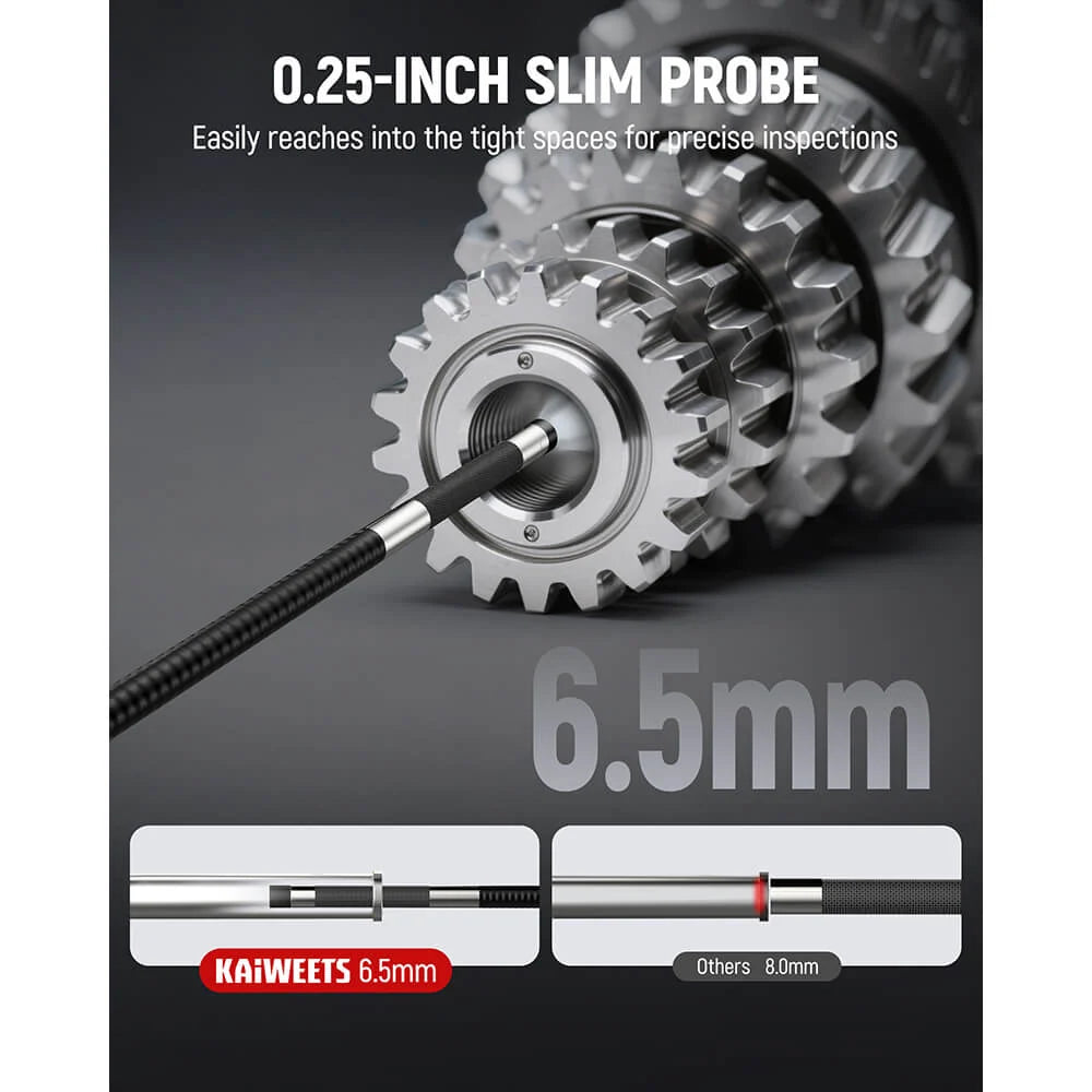 KAIWEETS Articulating Borescope Camera