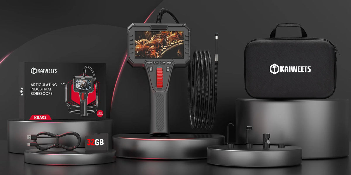 KAIWEETS Articulating Borescope Camera