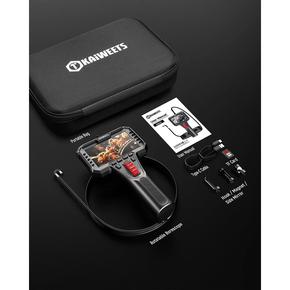 KAIWEETS Articulating Borescope Camera