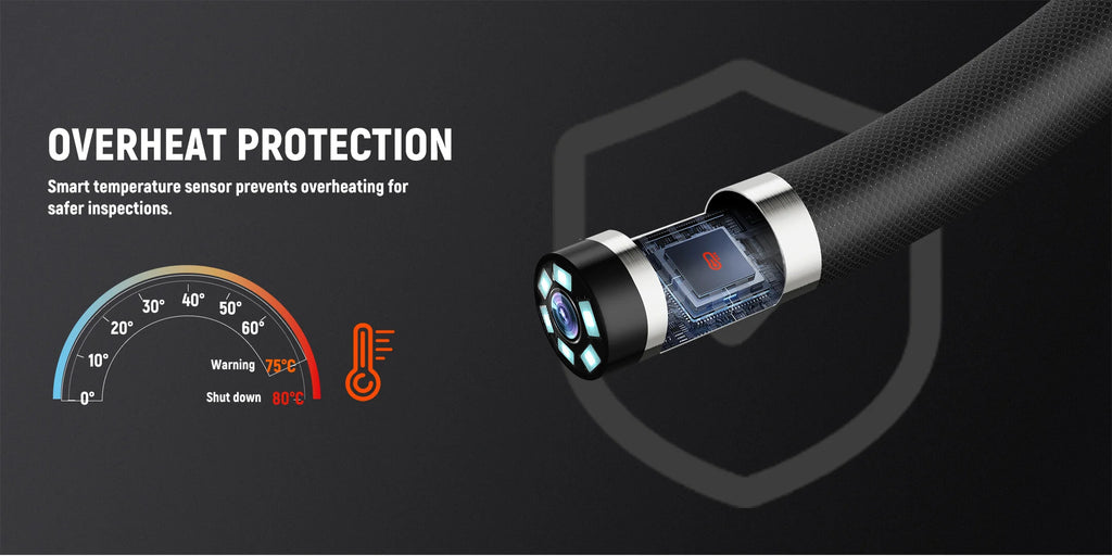 KAIWEETS Articulating Borescope Camera