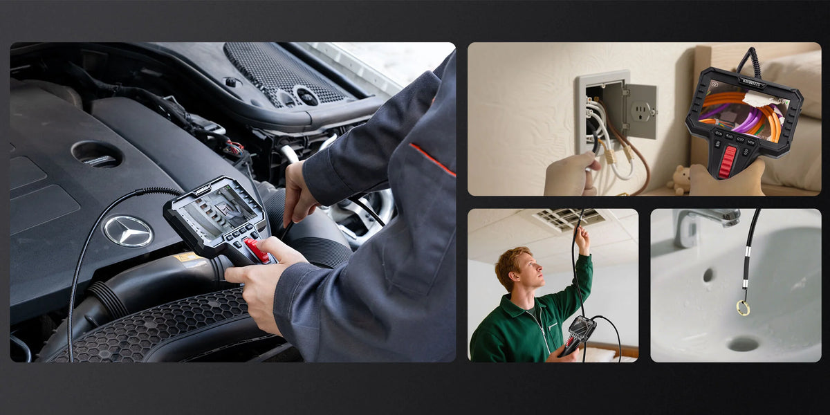 KAIWEETS Articulating Borescope Camera