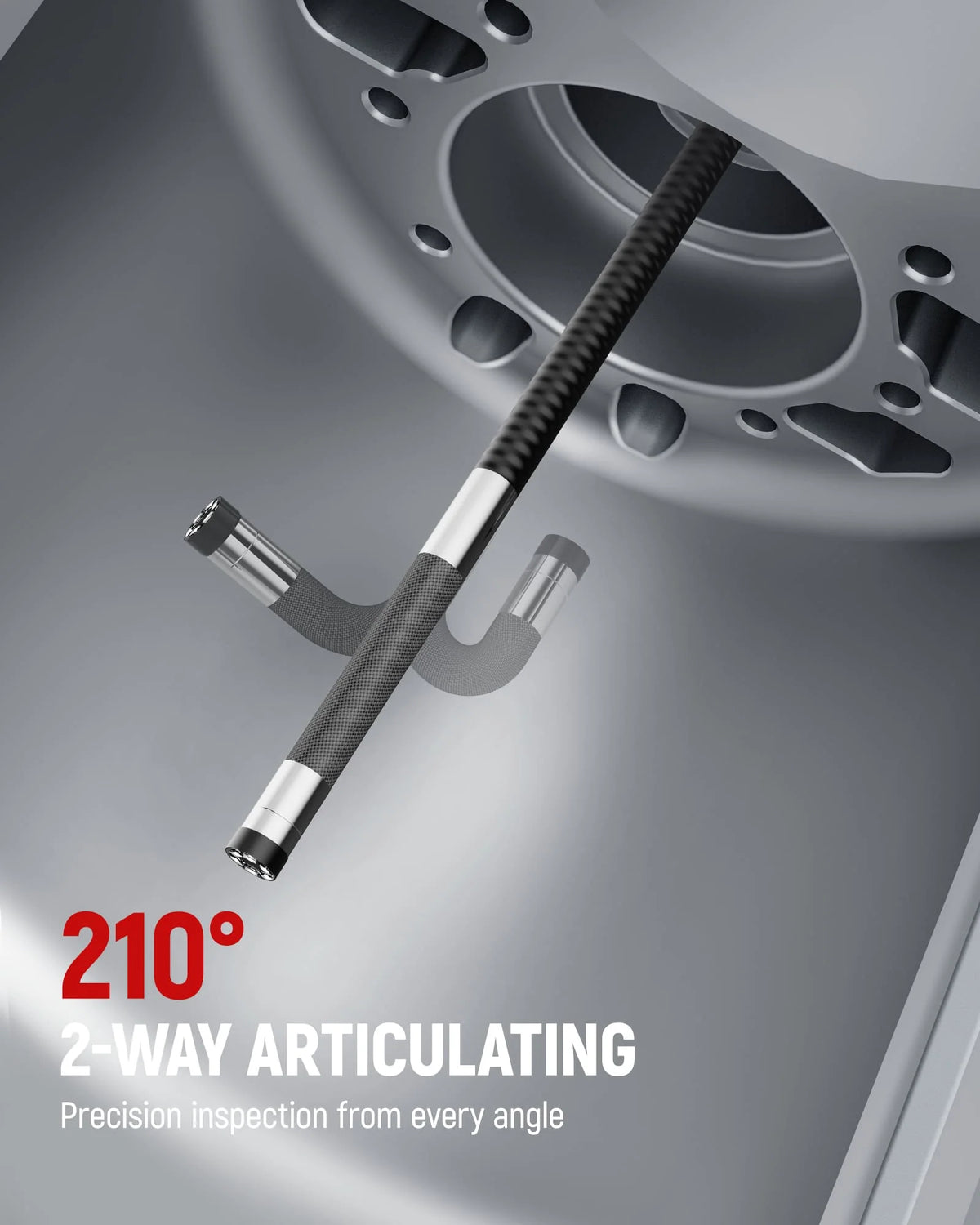 KAIWEETS Articulating Borescope Camera