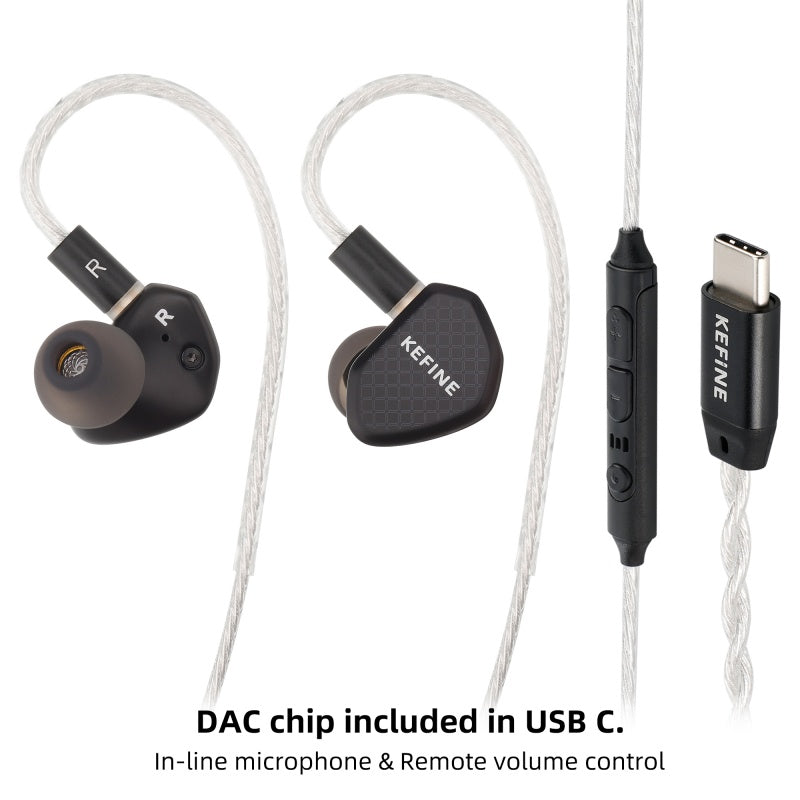 Kefine Dynamic Wired In-Ear Monitors