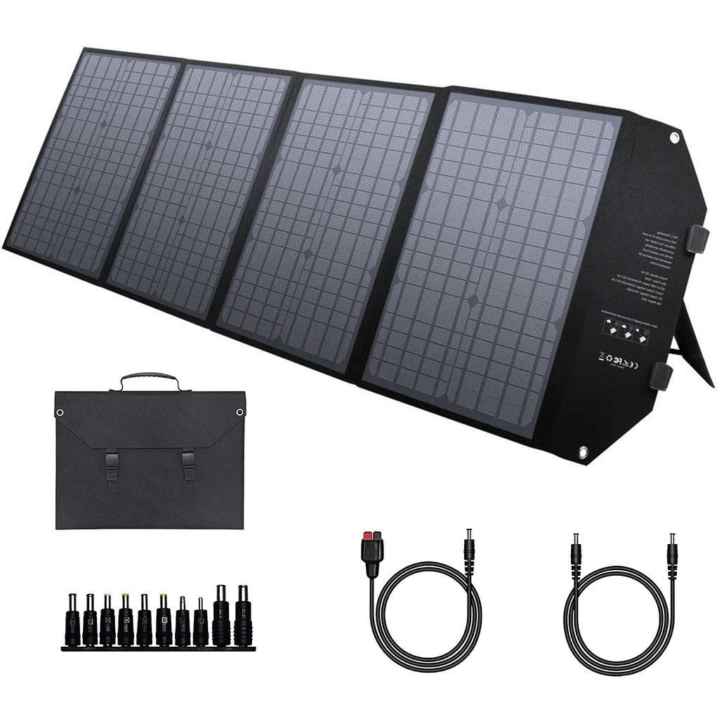 KEUTEK 100W Foldable Monocrystalline Solar Panel
