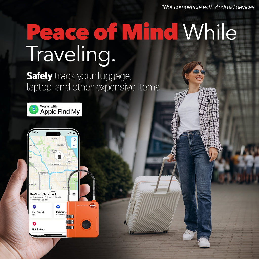 KeySmart - Premium Key Holders Tracking Luggage Lock